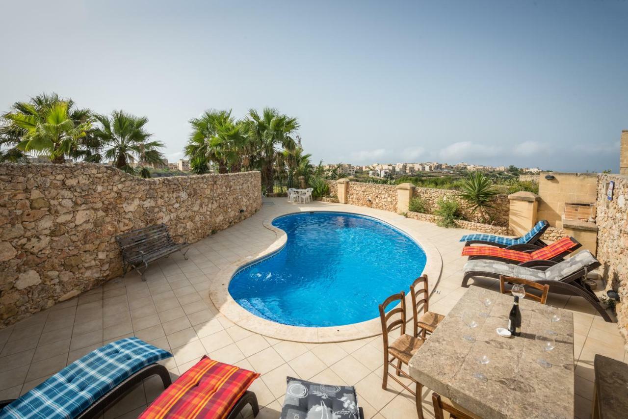 Valley View - Holiday Farmhouse With Private Pool Nadur Exteriér fotografie